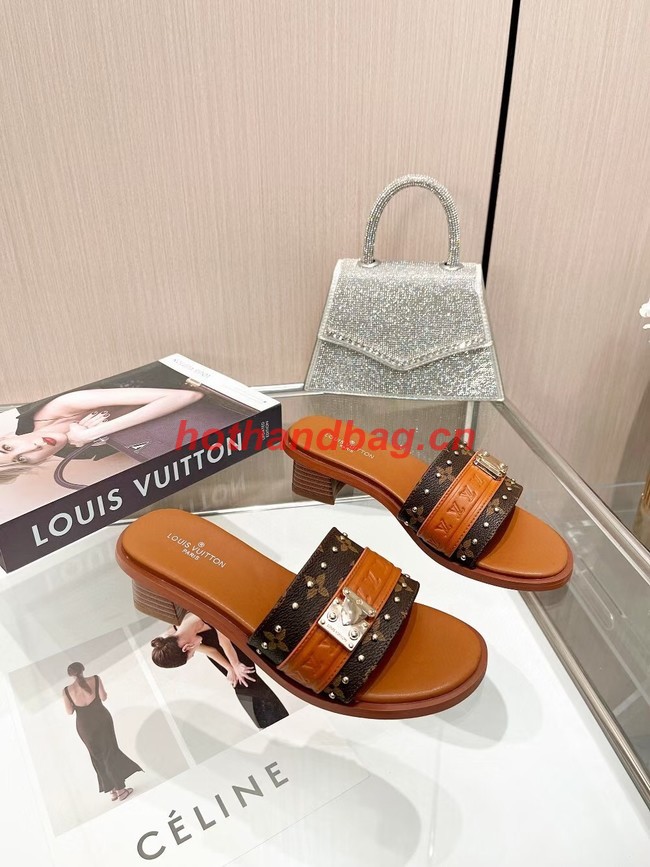 Louis Vuitton slipper heel height 5CM 91936-1
