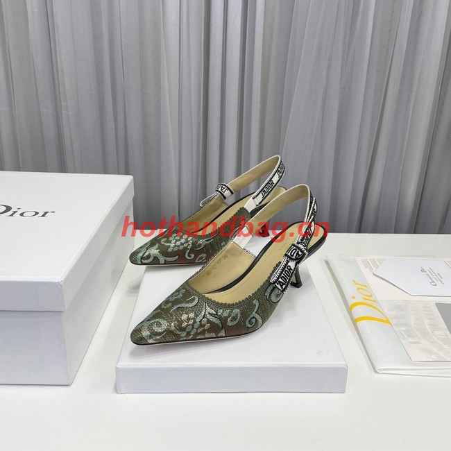 Dior Sandals heel height 6.5CM 91952-5