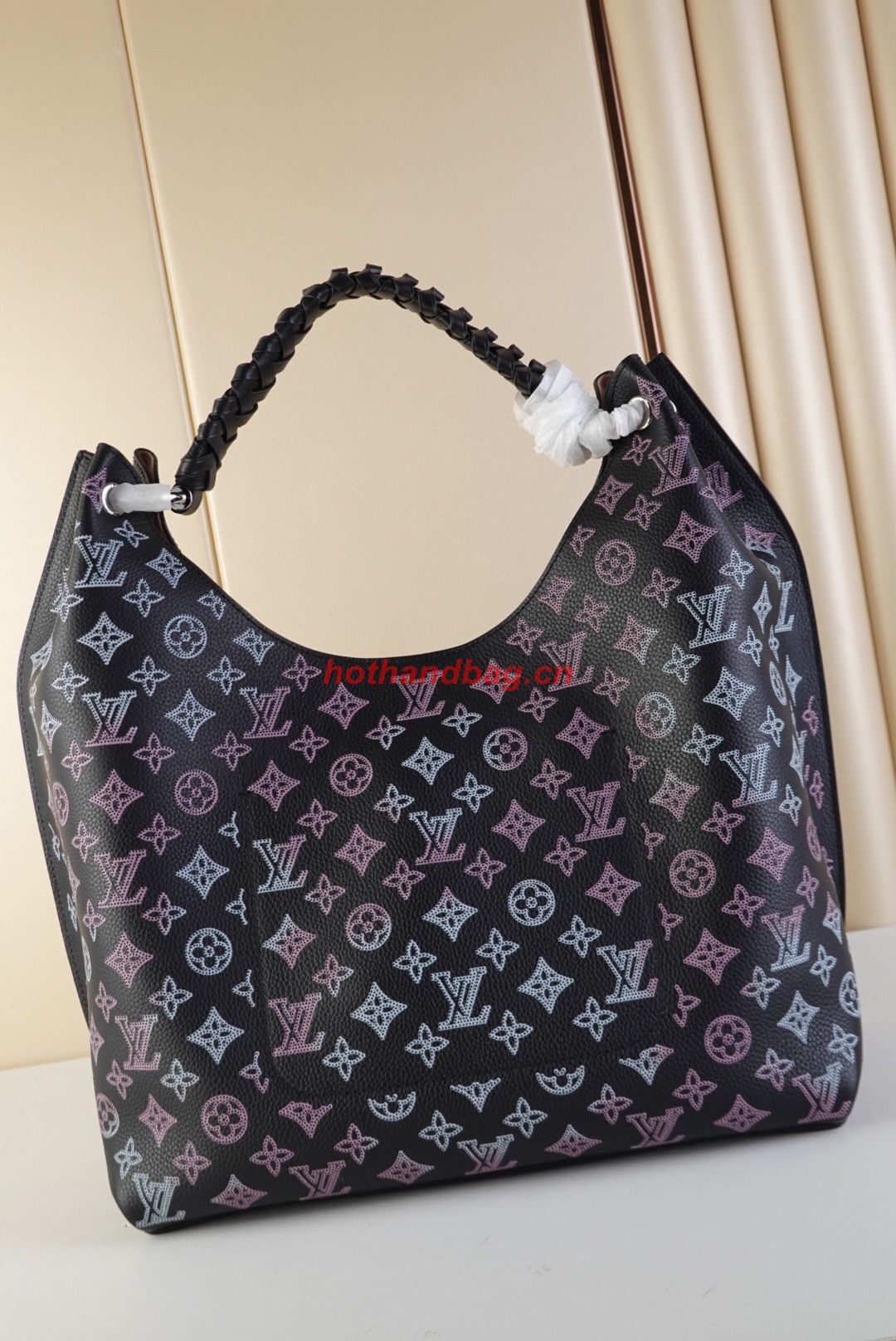 Louis Vuitton CARMEL Hobo M21299 black & Purple