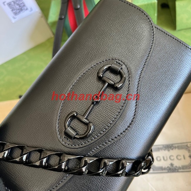 Gucci Horsebit 1955 mini bag 724713 Black