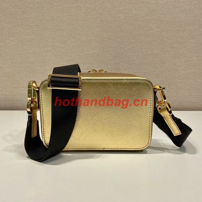 Prada Brique Saffiano leather bag 2VH070 gold