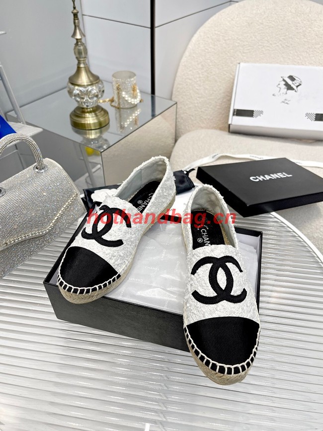 Chanel ESPADRILLES Cotton Tweed & Grosgrain 91982-5