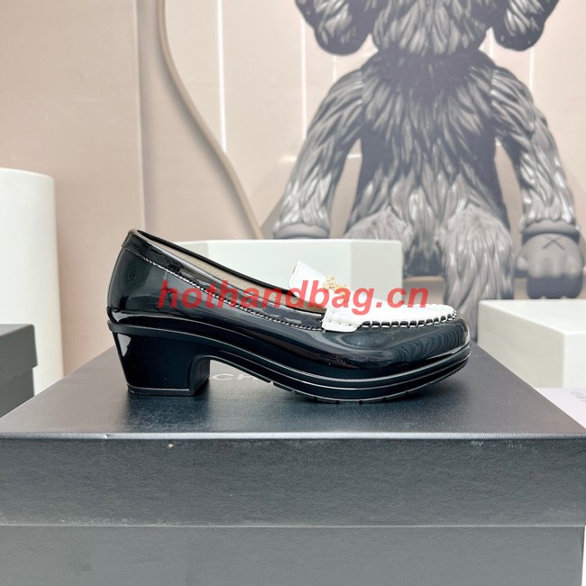 Chanel Calfskin LOAFERS heel height 4.5CM 91991-2