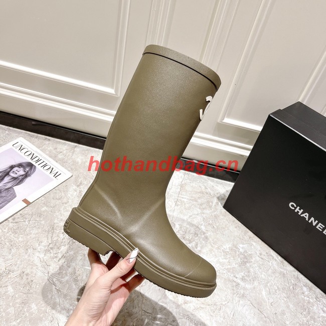 Chanel rain boot 92014-2