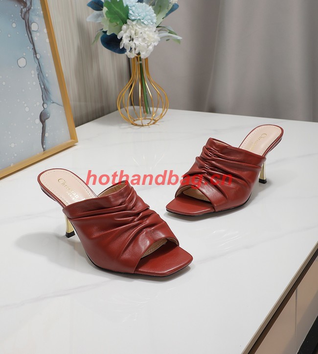 Dior slipper heel height 8.5CM 92013-1