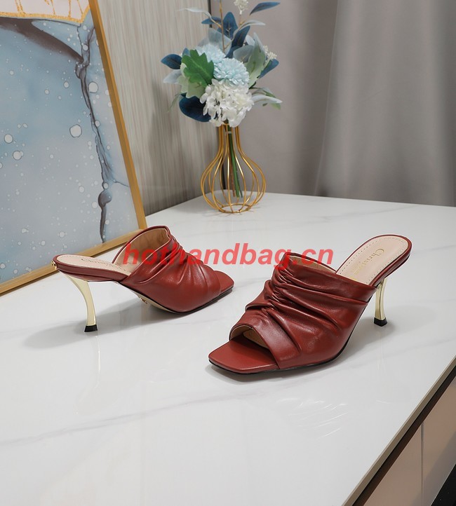 Dior slipper heel height 8.5CM 92013-1