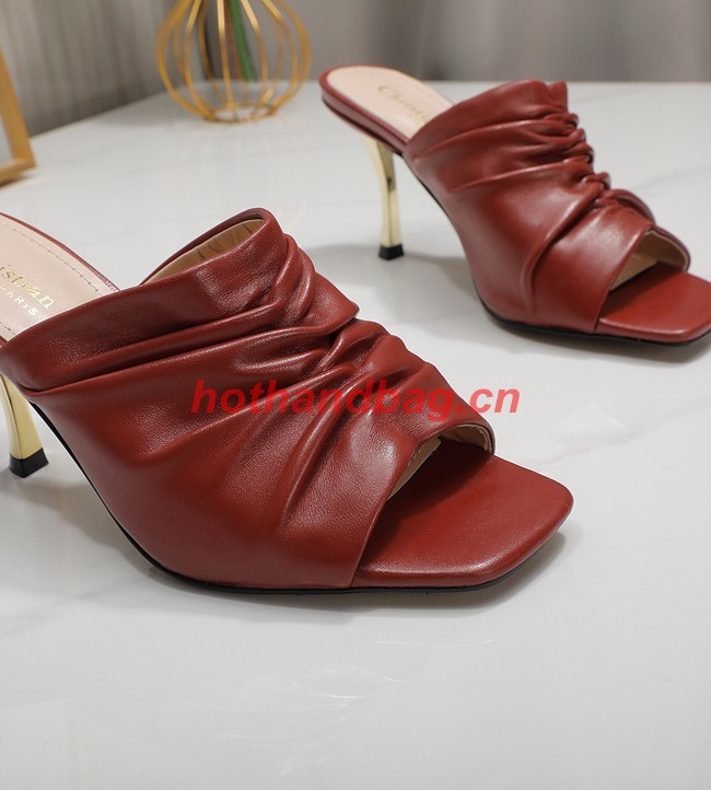 Dior slipper heel height 8.5CM 92013-1