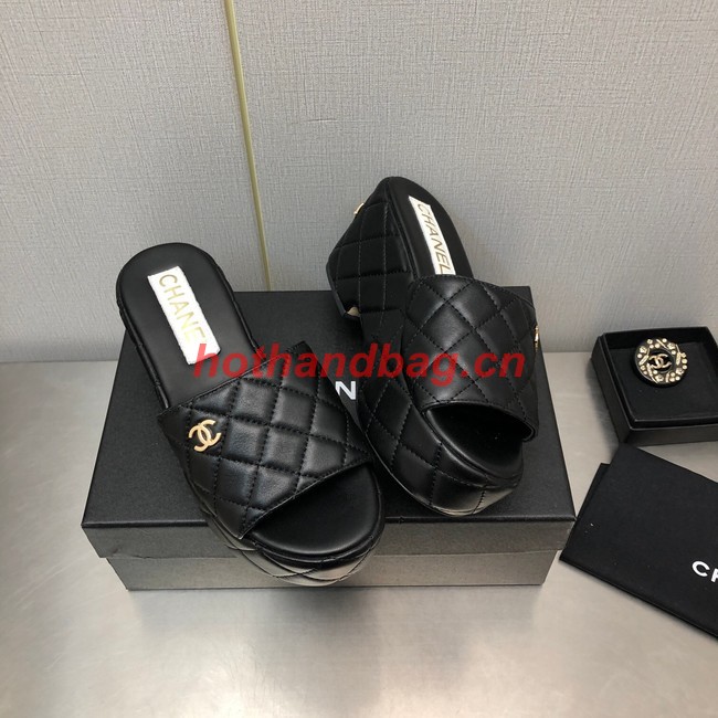 Chanel slipper heel height 7CM 92031-1