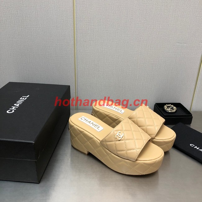 Chanel slipper heel height 7CM 92031-3