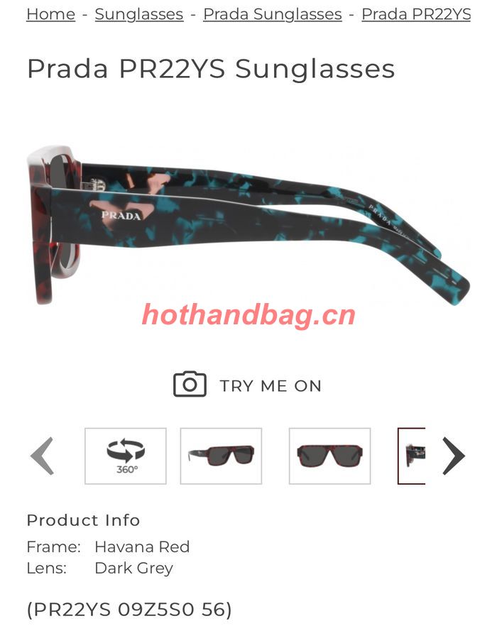 Prada Sunglasses Top Quality PRS00802