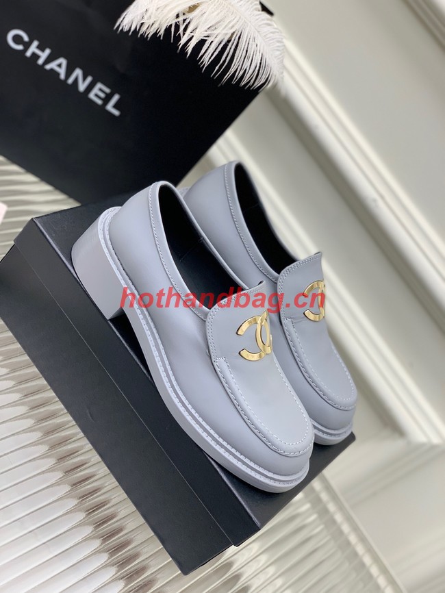 Chanel Calfskin LOAFERS heel height 5.5CM 92039-4