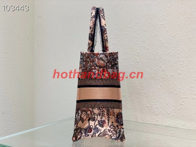 MEDIUM DIOR BOOK TOTE Embroidery M1296Z-30