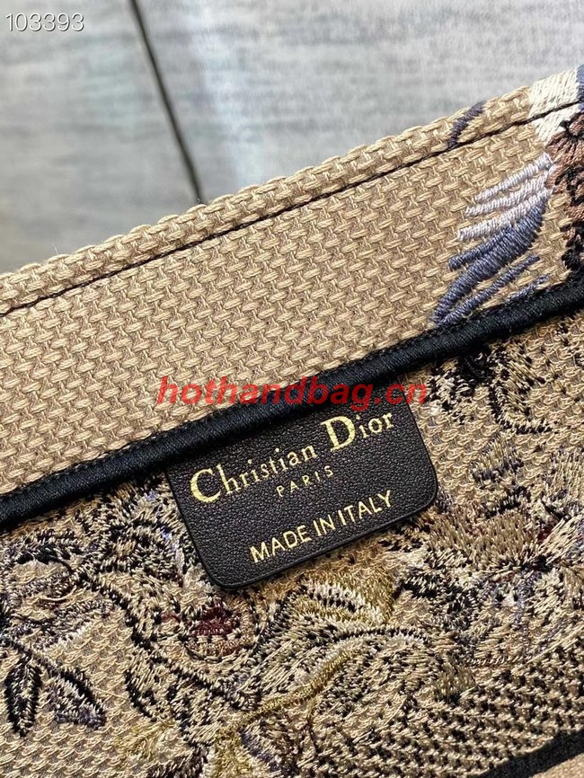 MEDIUM DIOR BOOK TOTE Embroidery M1296Z-31