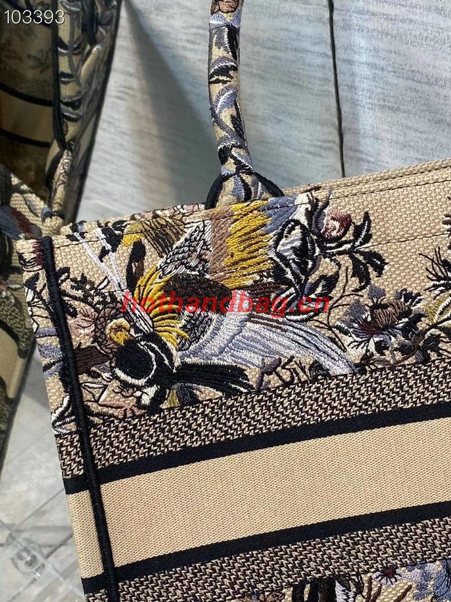 MEDIUM DIOR BOOK TOTE Embroidery M1296Z-31