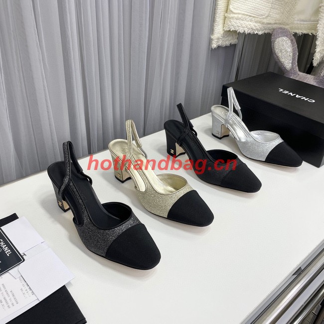 Chanel sandal heel height 6CM 92092-1