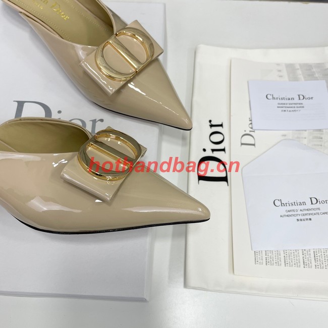 Dior slippers heel height 3CM 92093-2