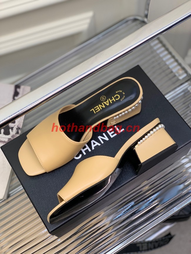 Chanel slippers heel height 5CM 92102-6