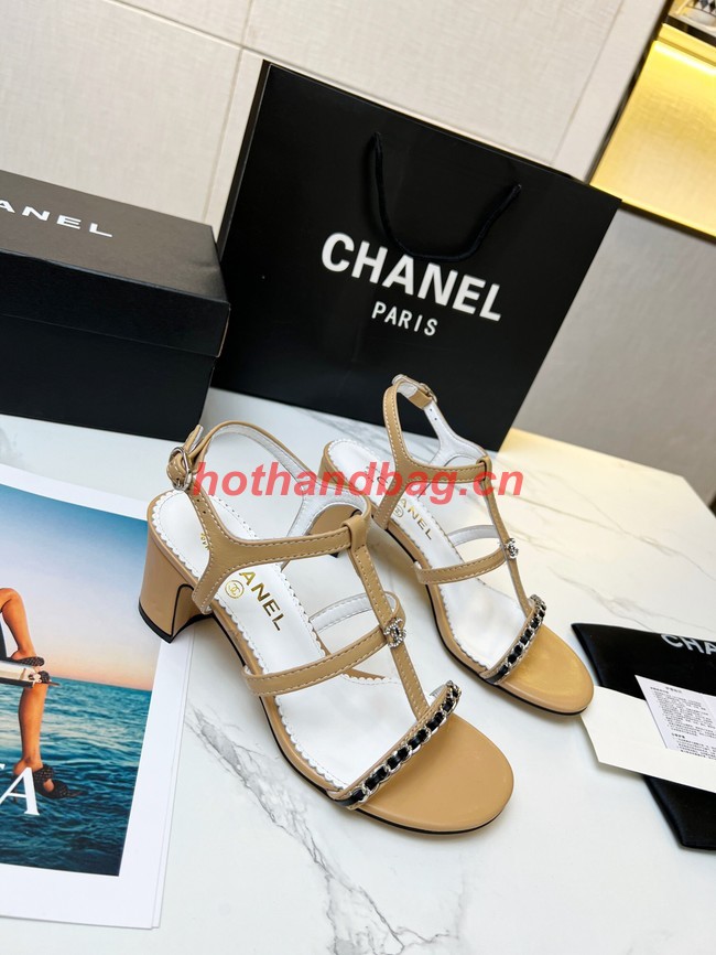 Chanel Sandals heel height 6CM 92112-1