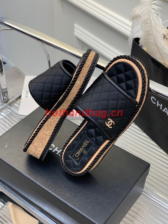 Chanel slippers heel height 4CM 92127-1