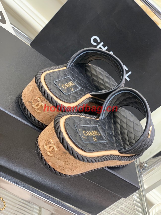 Chanel slippers heel height 4CM 92127-1