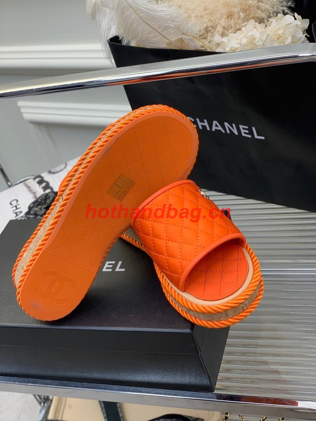 Chanel slippers heel height 4CM 92127-3