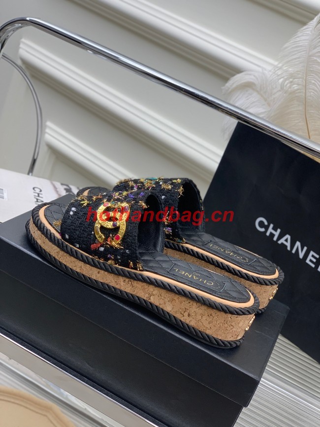 Chanel slippers heel height 4CM 92127-5