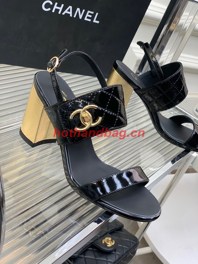 Chanel sandal heel height 8CM 92136-4