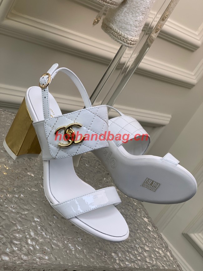 Chanel sandal heel height 8CM 92136-5