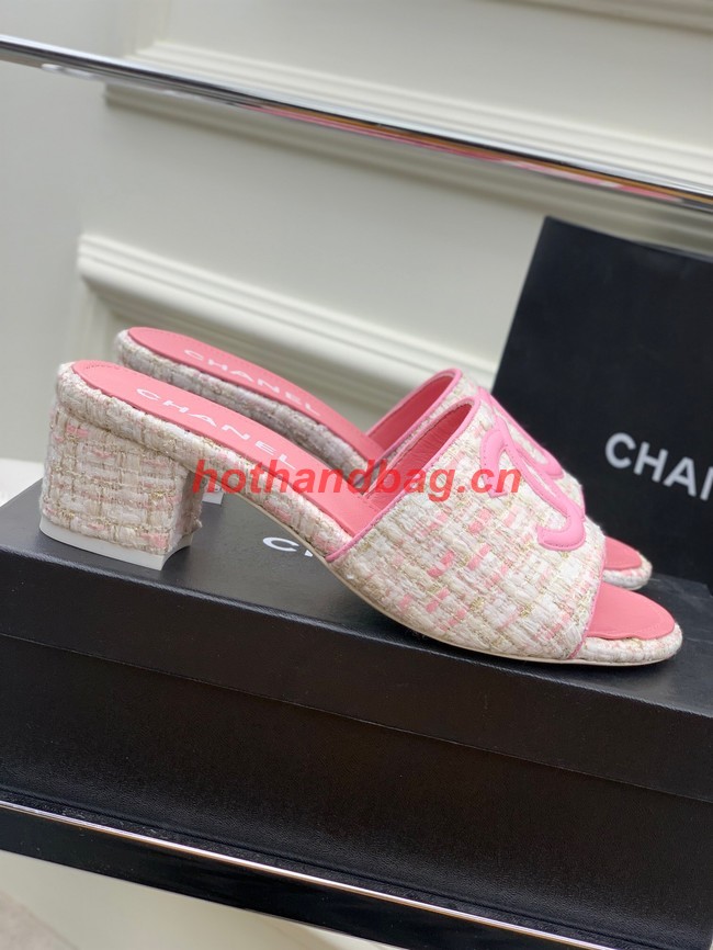 Chanel slippers heel height 5CM 92141-2