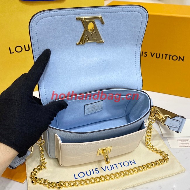 Louis Vuitton LOCKME TENDER M58554 light blue