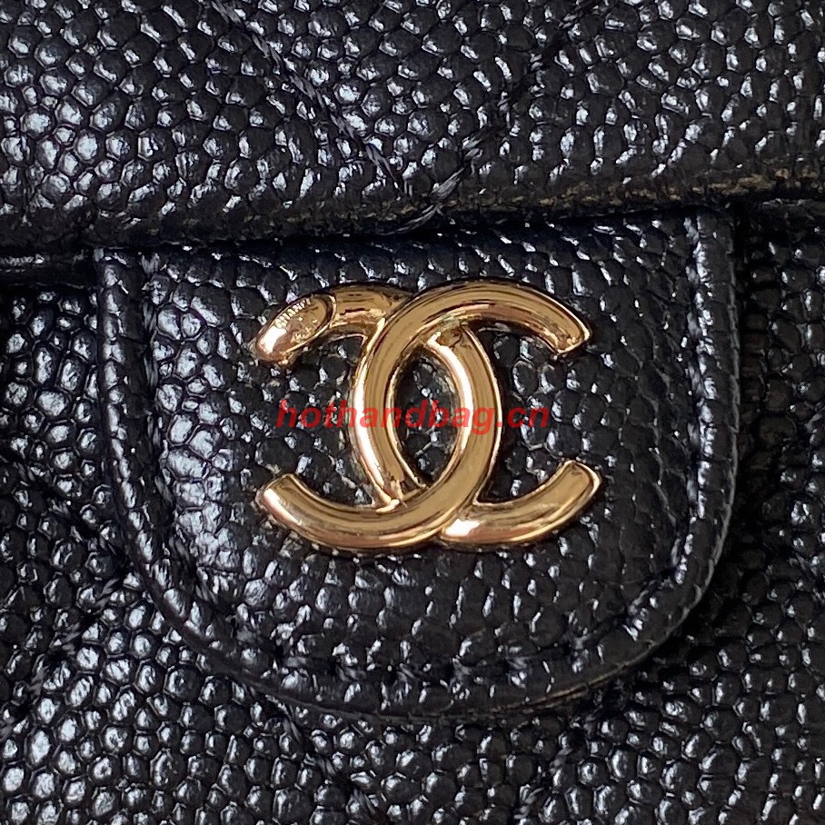 Chanel MINI BACKPACK AS3787 bLACK