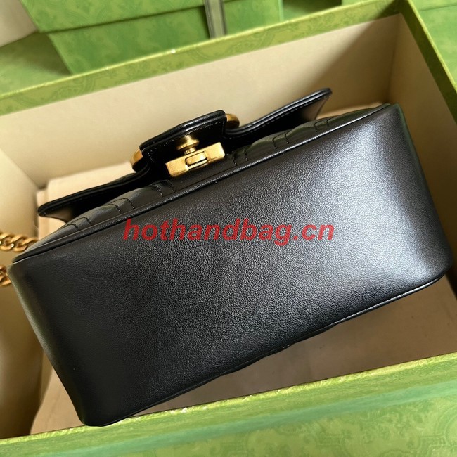 Gucci GG Marmont mini shoulder bag 739682 black