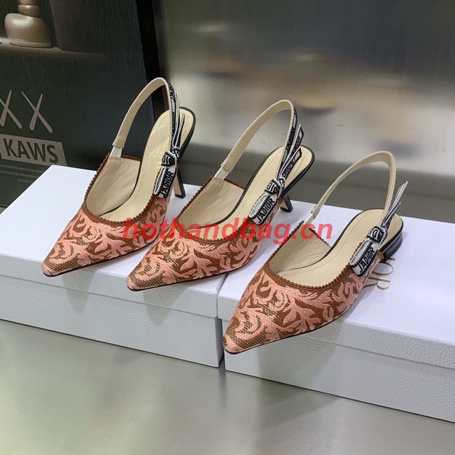 Dior JADIOR SLINGBACK PUMP heel height 6.5CM 93126-5