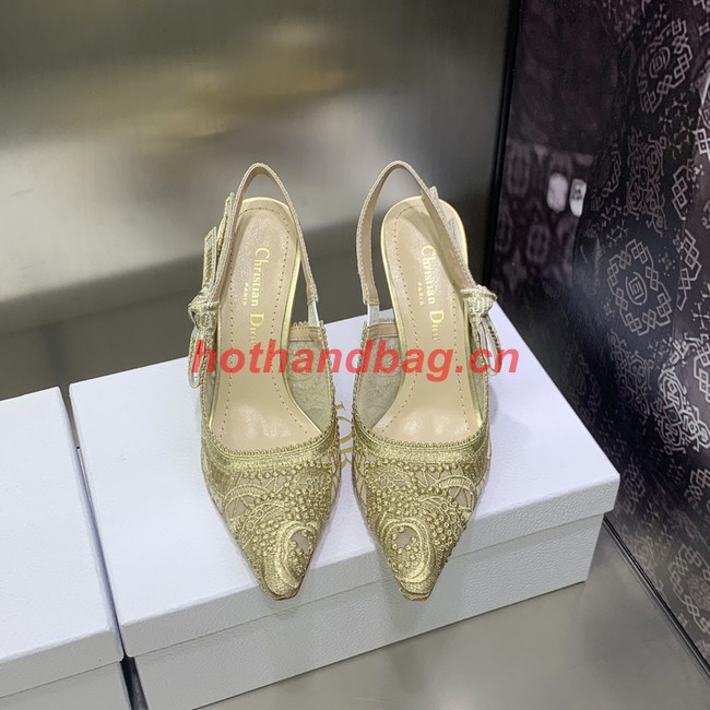 Dior JADIOR SLINGBACK PUMP heel height 9.5CM 93125-1