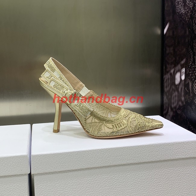 Dior JADIOR SLINGBACK PUMP heel height 9.5CM 93125-1