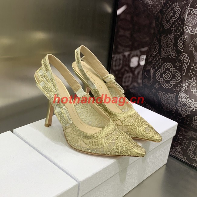 Dior JADIOR SLINGBACK PUMP heel height 9.5CM 93125-1