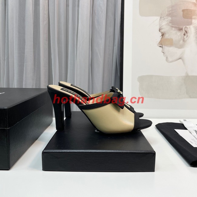 Chanel sandals heel height 8.5CM 93145-4