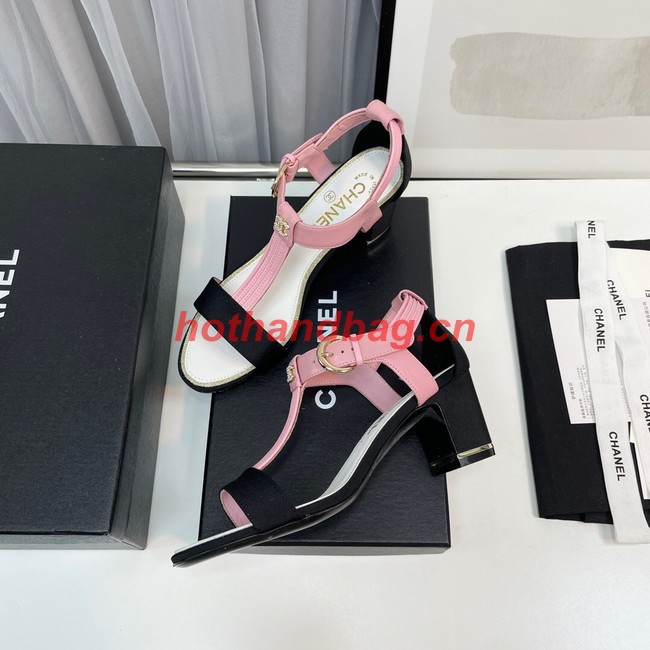 Chanel sandals heel height 6.5CM 93148-1