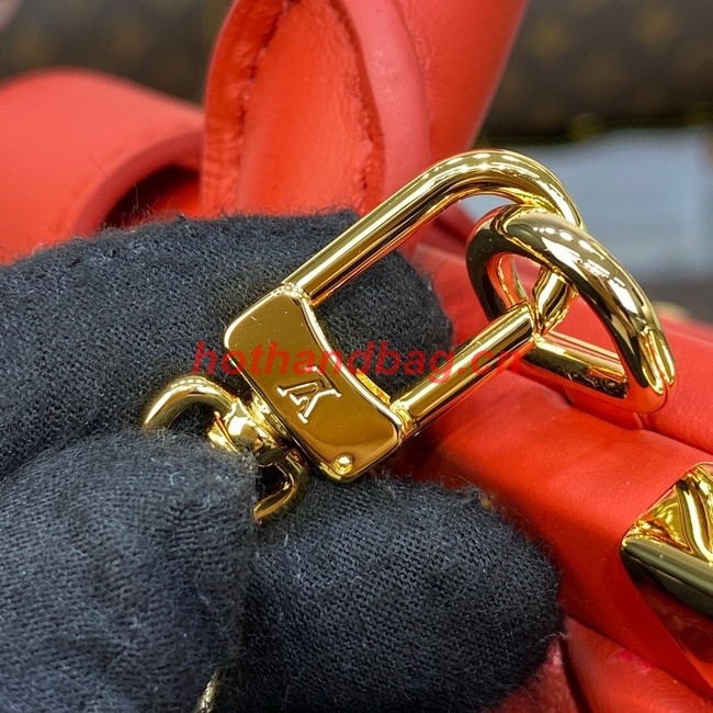 Louis Vuitton Monogram Clutch M22327 Red