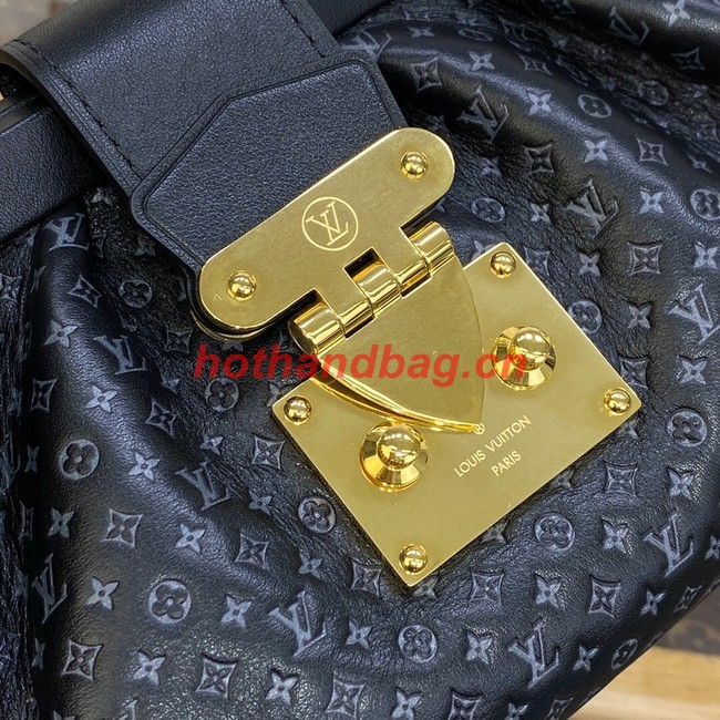 Louis Vuitton Monogram Clutch M22327 black