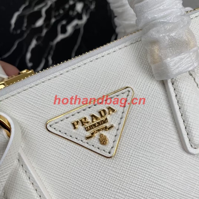 Prada Galleria Saffiano leather mini-bag 1BA906 white