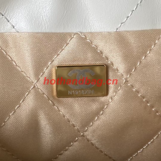 CHANEL 22 MINI HANDBAG AS3980 white