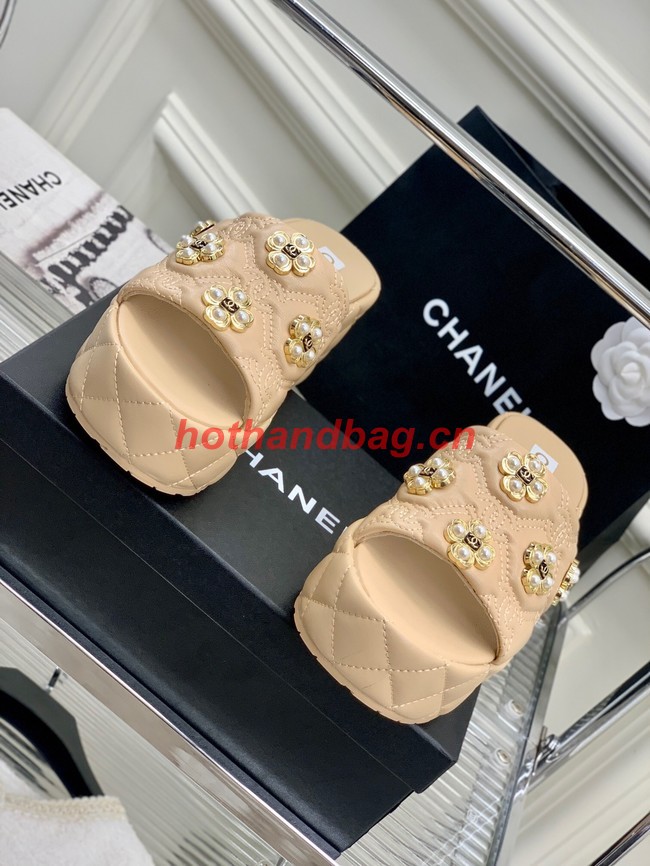 Chanel WOMENS SANDAL heel height 6CM 93191-3