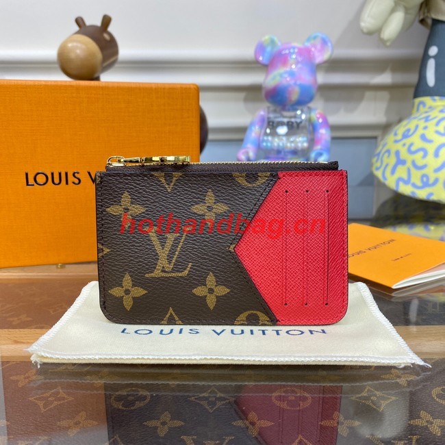 Louis Vuitton Romy Card Holder M81880 RED