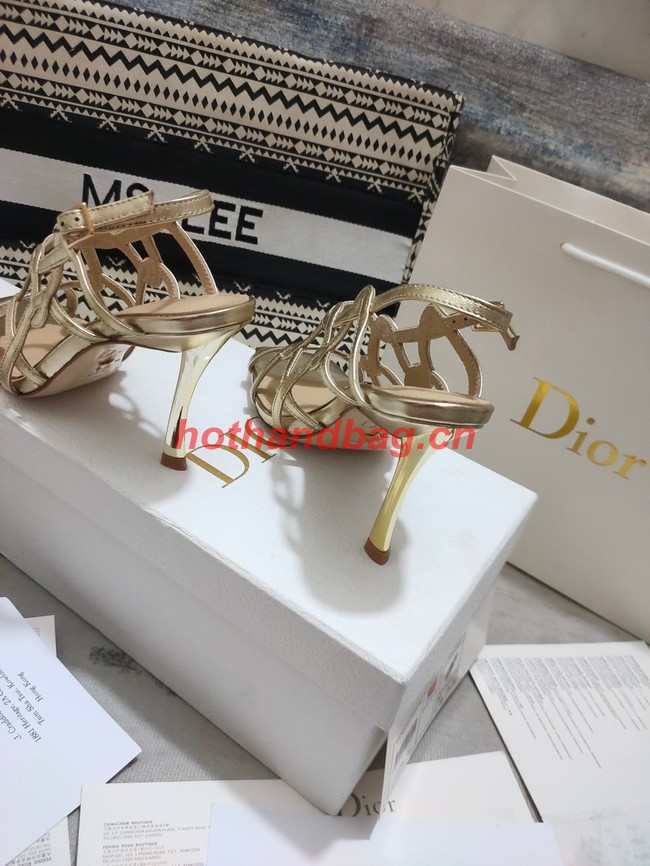 Dior D-FAME HEELED SANDAL Suede Calfskin 93202-2