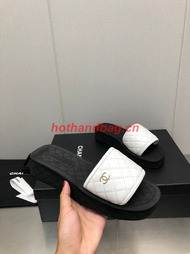 Chanel slippers heel height 4CM 93213-2