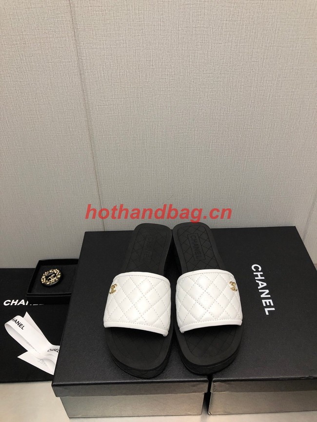 Chanel slippers heel height 4CM 93213-2