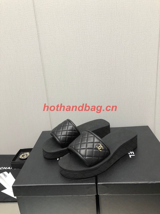 Chanel slippers heel height 4CM 93213-4