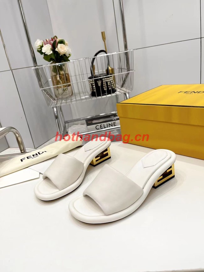 Fendi slippers heel height 4CM 93207-4