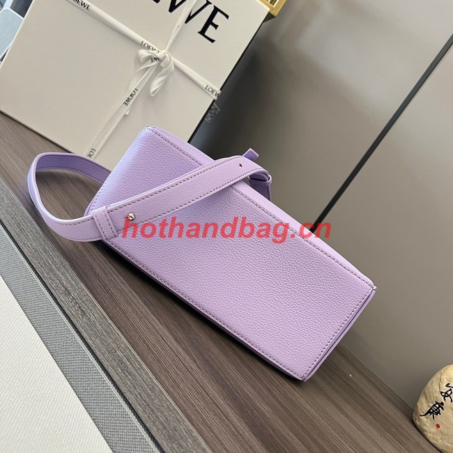 Loewe Puzzle Bag Leather 1209 purple